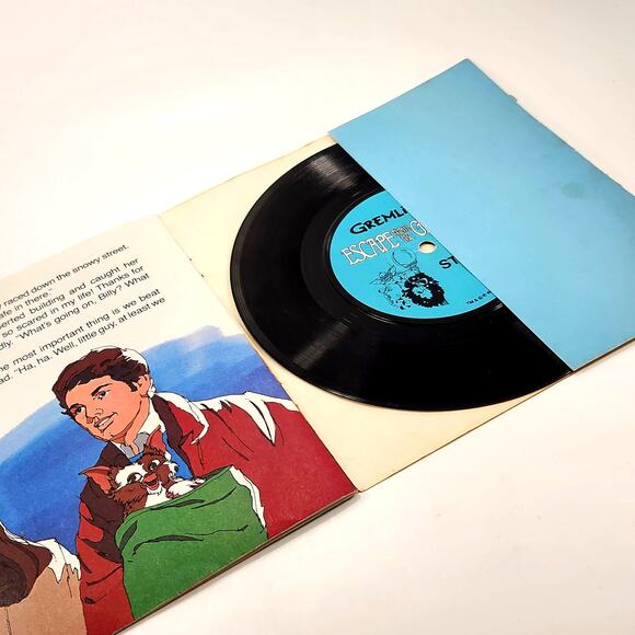 Vintage 1984 “Escape from the Gremlins” Read-Along Book & Record | Story 3 - Picture 8 of 10